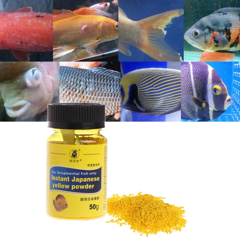 Aquarium Fish Yellow - Aquarium Fish Tank 50g Instant Yellow