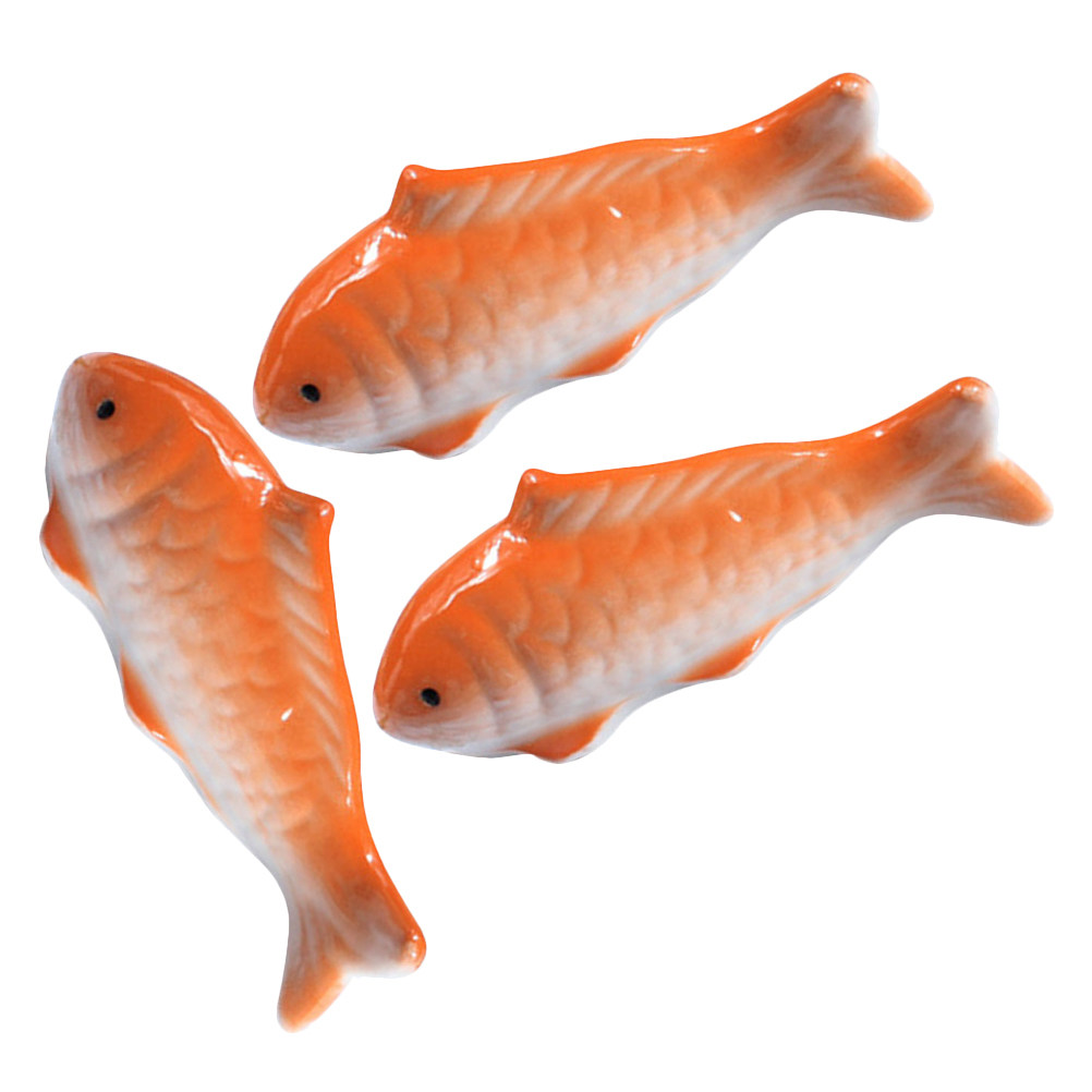 Aquarium Fish Koi - 3Pcs Floating Fish Pond Decor Ceramic