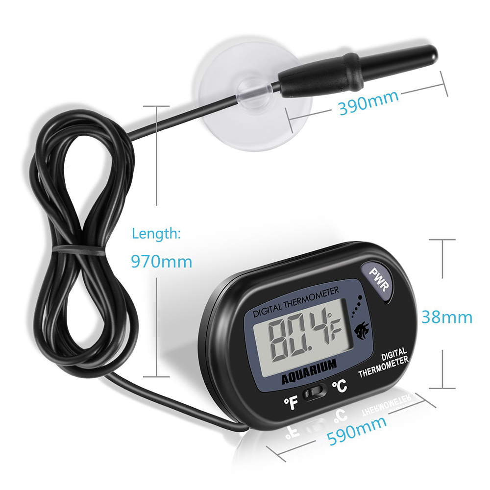 ST-3 Waterproof Digital Aquari - Aquarium Fish Yellow And Black reseña y precio