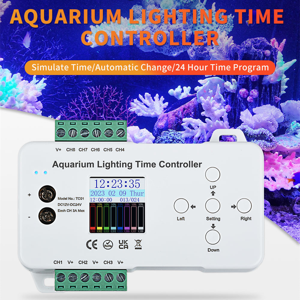 TC01 Aquarium Lighting Time Co - Aquarium Fish Common reseña y precio
