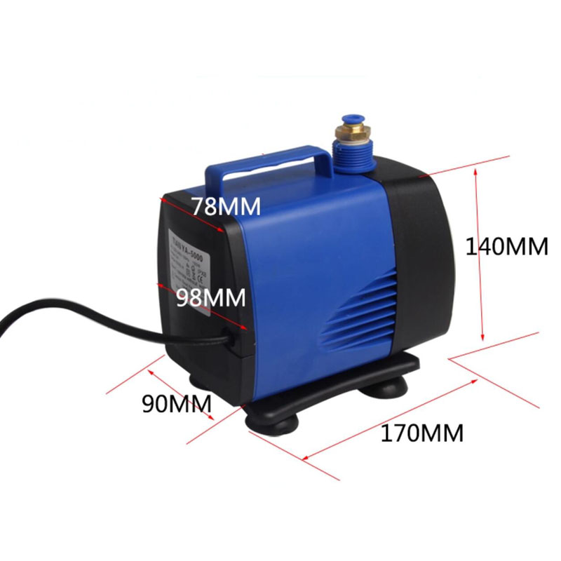 5M head, 5000L/H flow, 150W -  - Powerhead Circulation Pump reseña y precio
