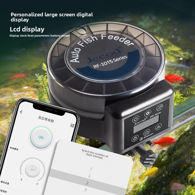 Jebao New Automatic Feeding Fi - Aquarium Fish Food reseña y precio