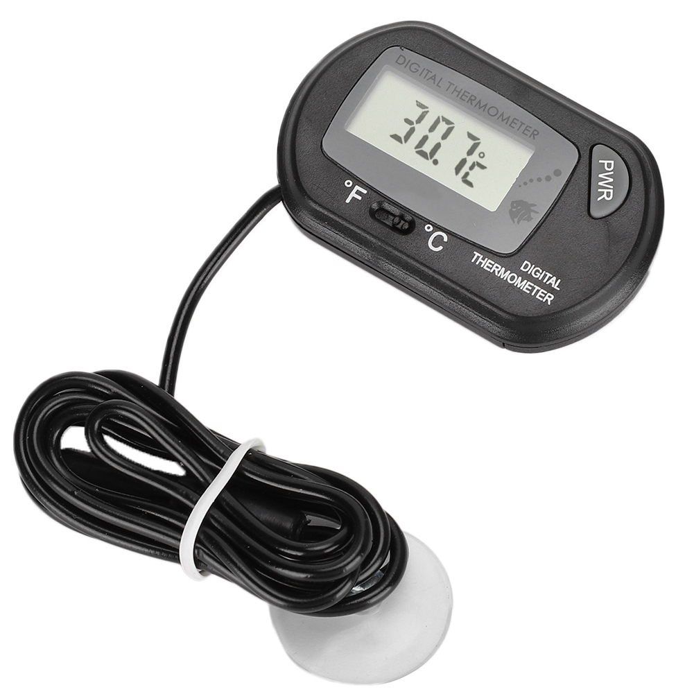 Digital LCD Sensor Aquarium Wa - Aquarium Fish Yellow And Black reseña y precio