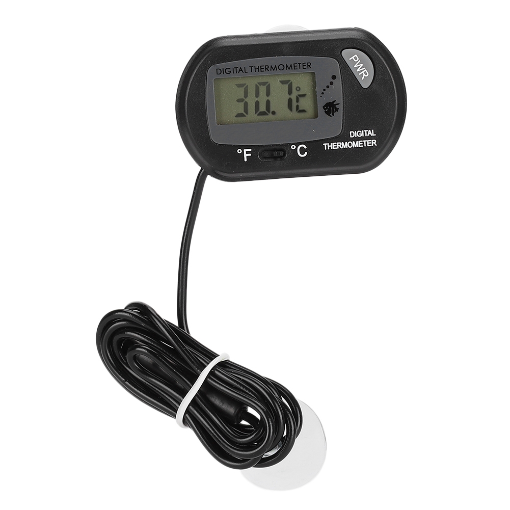 Digital LCD Sensor Aquarium Wa - Aquarium Fish Yellow And Black reseña y precio