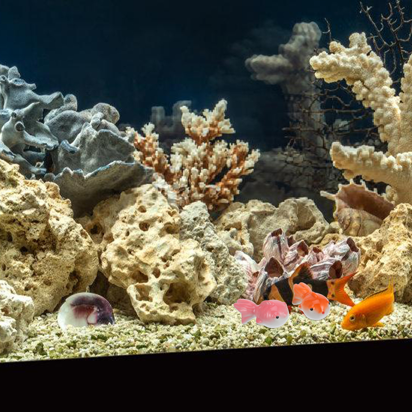Ceramic Floating for Pond Aqua - Aquarium Fish Koi reseña y precio