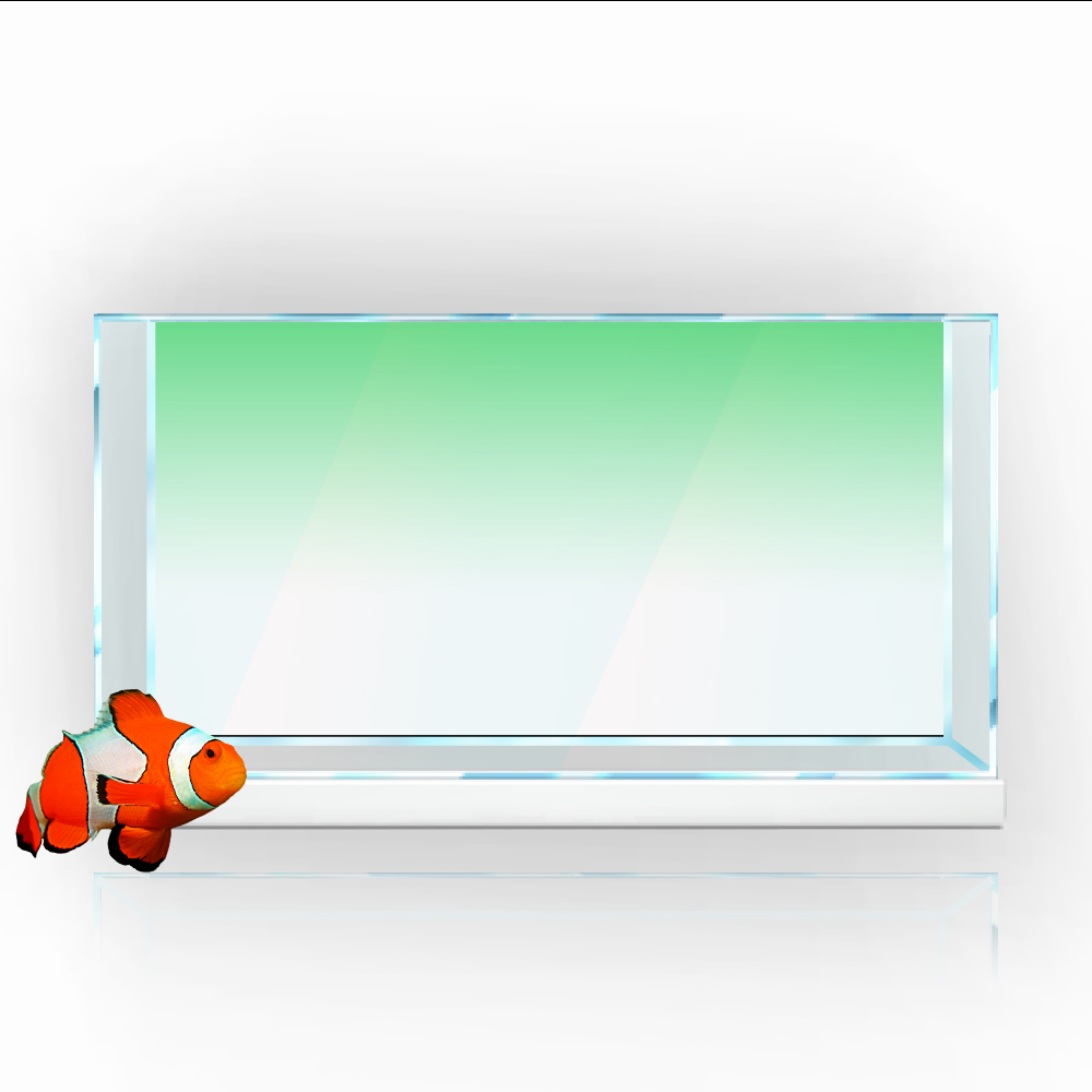 Fish Tank Background Sticker W - Aquarium Fish Yellow reseña y precio