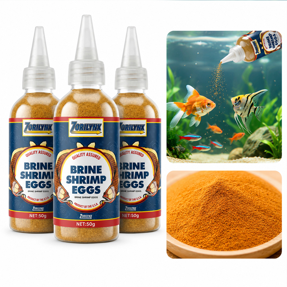 ZORILYNX 50g Premium Brine Shr - Aquarium Fish Holiday Food reseña y precio