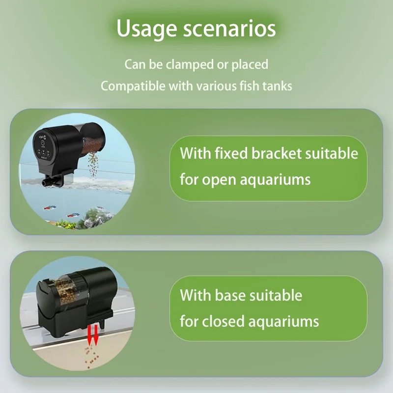 Fish Tank Feeder Intelligent T - Aquarium Fish Food reseña y precio