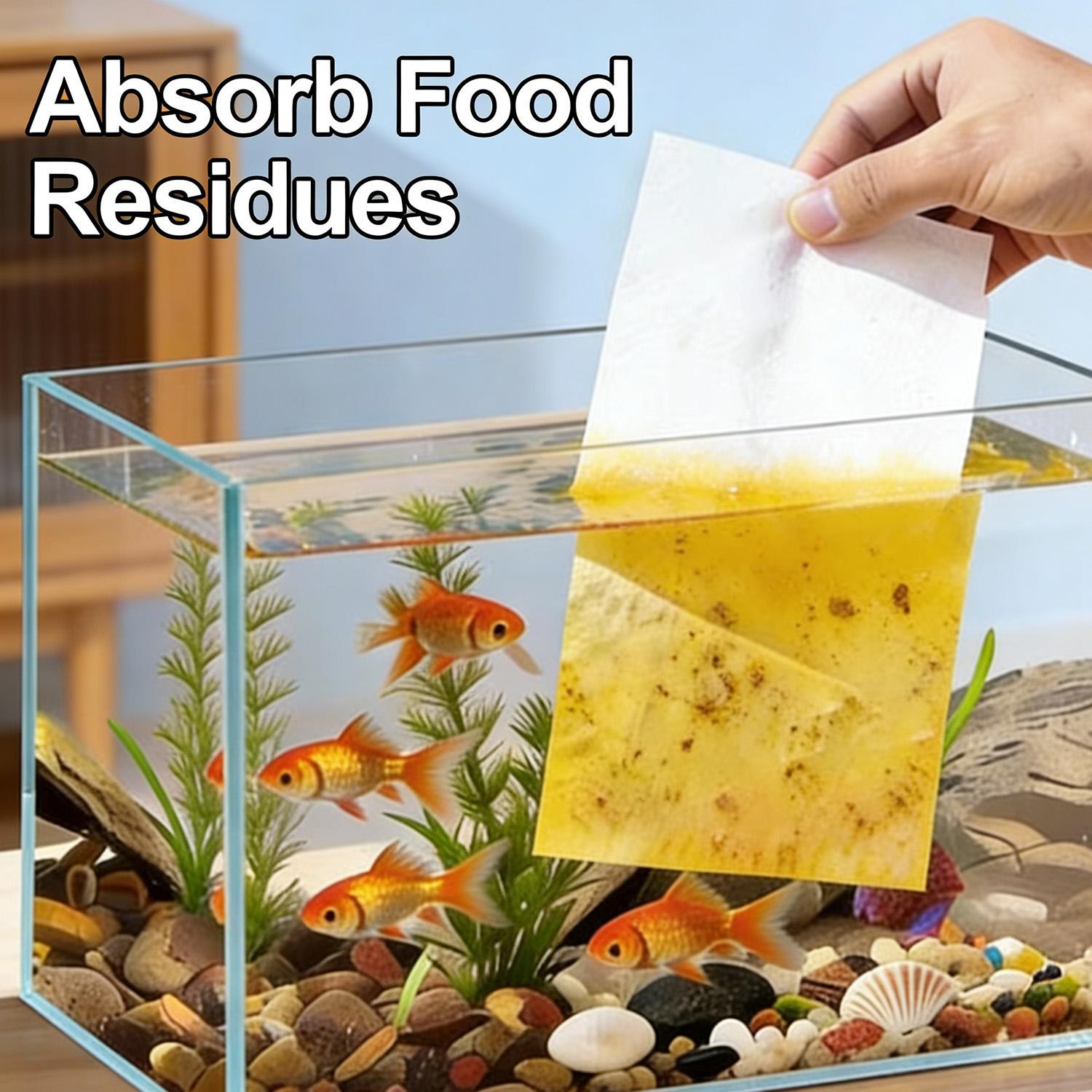 50/300pcs Aquarium Filter Shee - Aquarium Fish Yellow reseña y precio