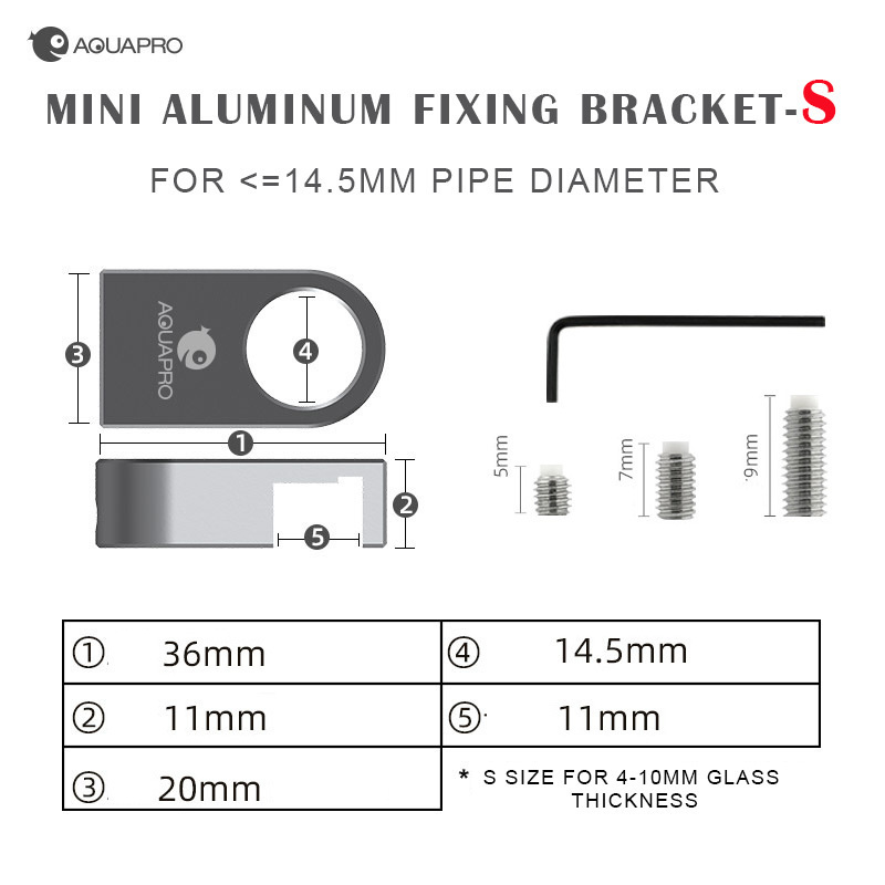 Aquarium Mini Aluminum Alloy H - Aquarium Fish Food reseña y precio