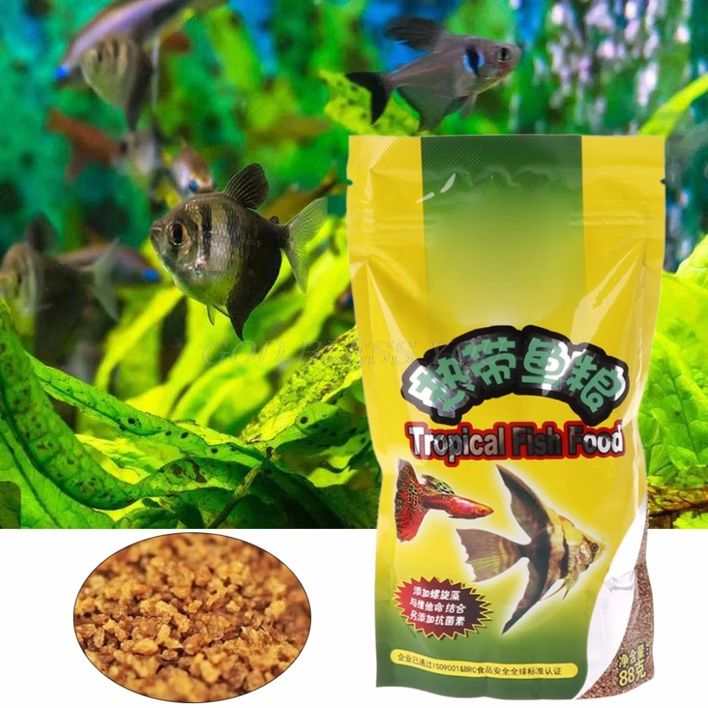 Aquarium Tank Tropical Fish Fo - Aquarium Fish Food reseña y precio