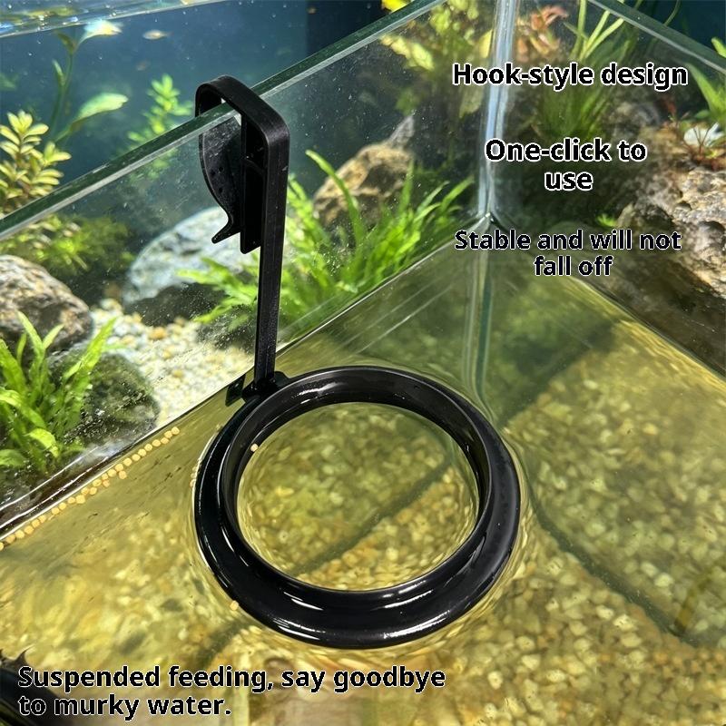 C 1/2/5Pcs Aquarium Feeding Ri - Aquarium Fish Food reseña y precio