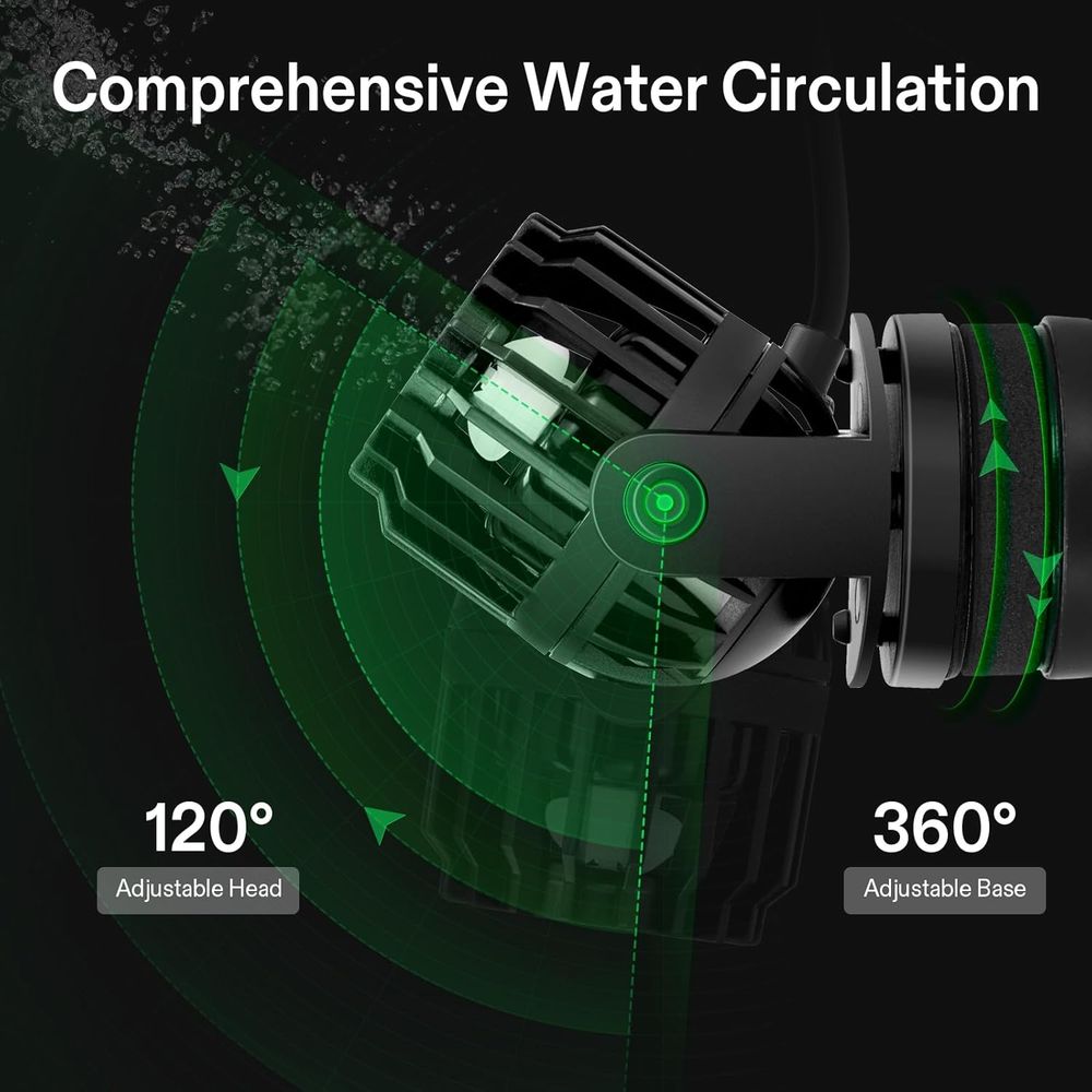 Aquarium Wave Maker, 3432GPH C - Powerhead Circulation Pump reseña y precio