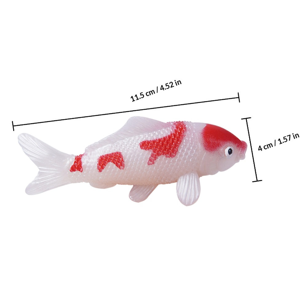 5Pcs Realistic Koi Fish Artifi - Aquarium Fish Koi reseña y precio