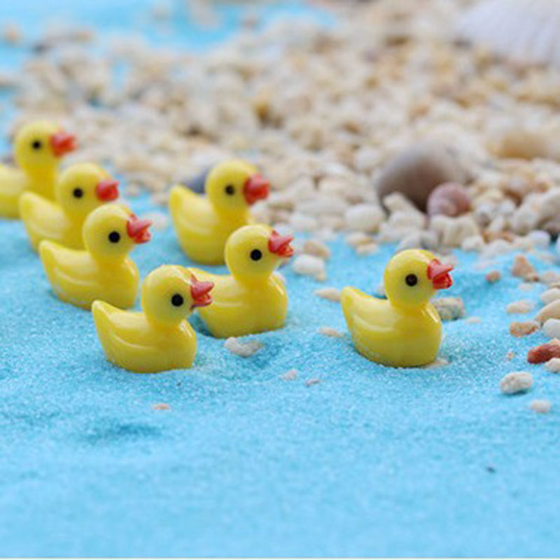 Cute Mini Yellow Duck Floating - Aquarium Fish Yellow reseña y precio