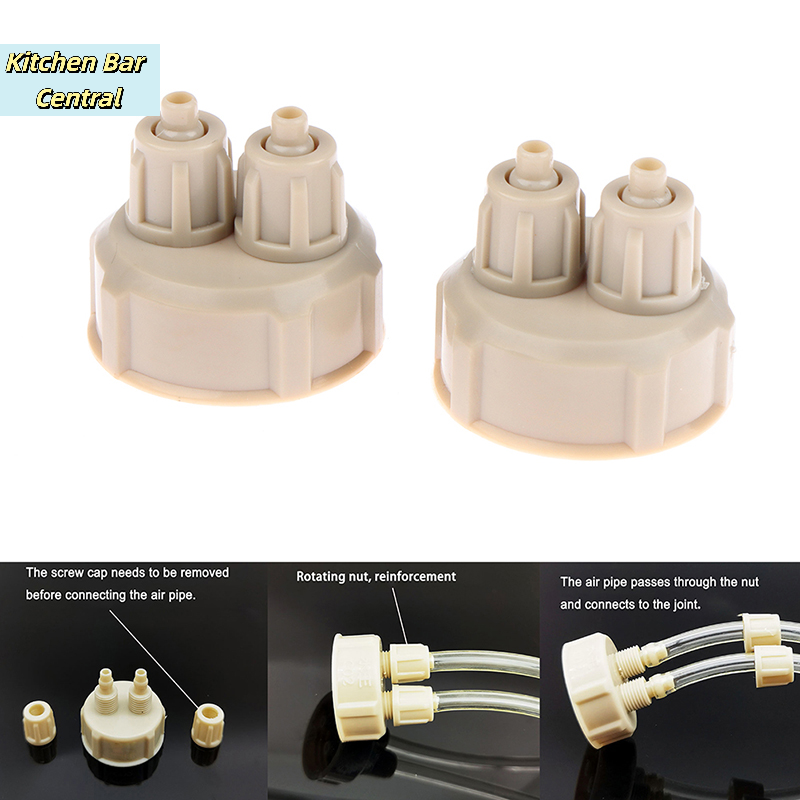 【2Pcs Aquarium CO2 System Tube - Aquarium Fish Youtube reseña y precio