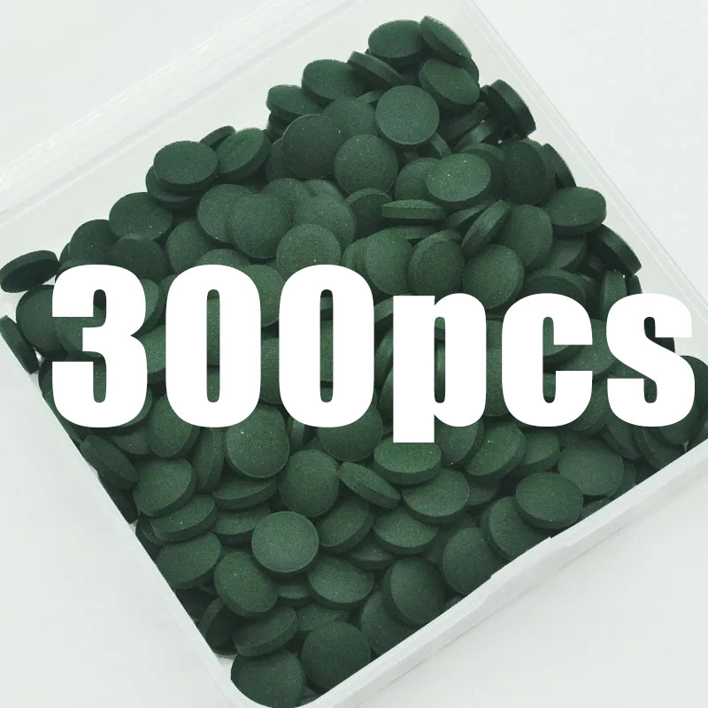 50-300Pcs High Purity Spirulin - Aquarium Fish Holiday Food reseña y precio