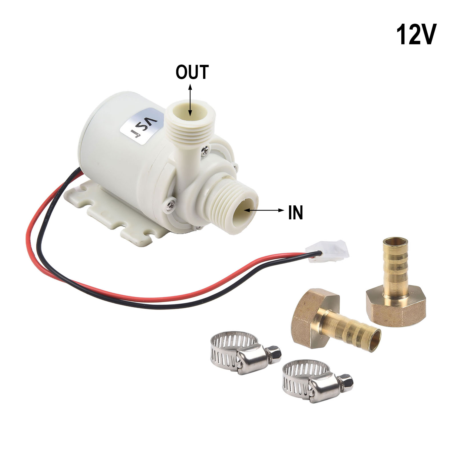 12V DC Solar Water Heater Circ - Powerhead Circulation Pump reseña y precio