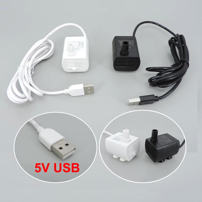 Water Pump 5V USB Ultra-quiet  - Aquarium Fish Youtube reseña y precio