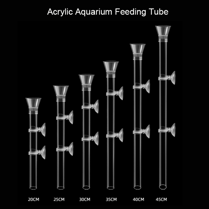 Acrylic Aquarium Feeder Tube D - Aquarium Fish Holiday Food reseña y precio