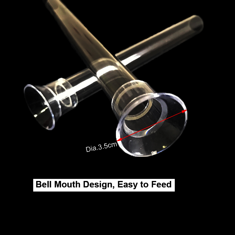 Acrylic Aquarium Feeder Tube D - Aquarium Fish Holiday Food reseña y precio