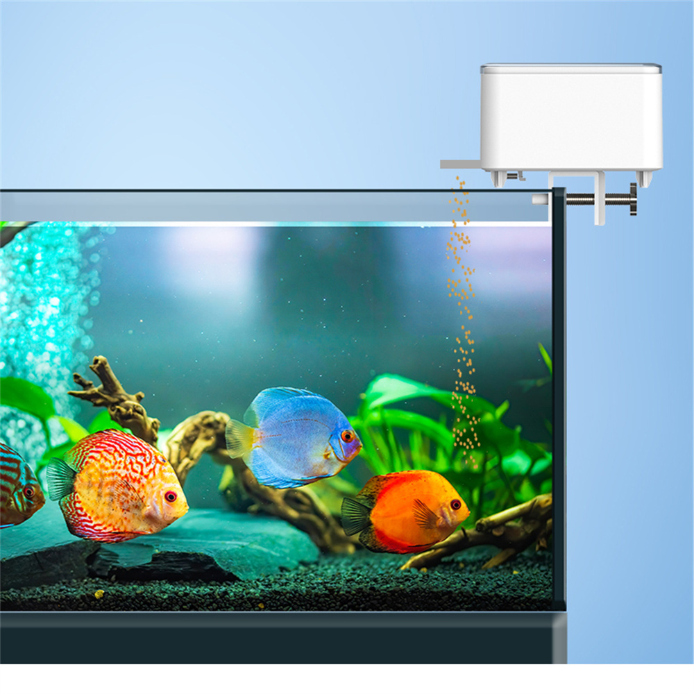 WiFi Smart Automatic Feeder Aq - Aquarium Fish Food reseña y precio