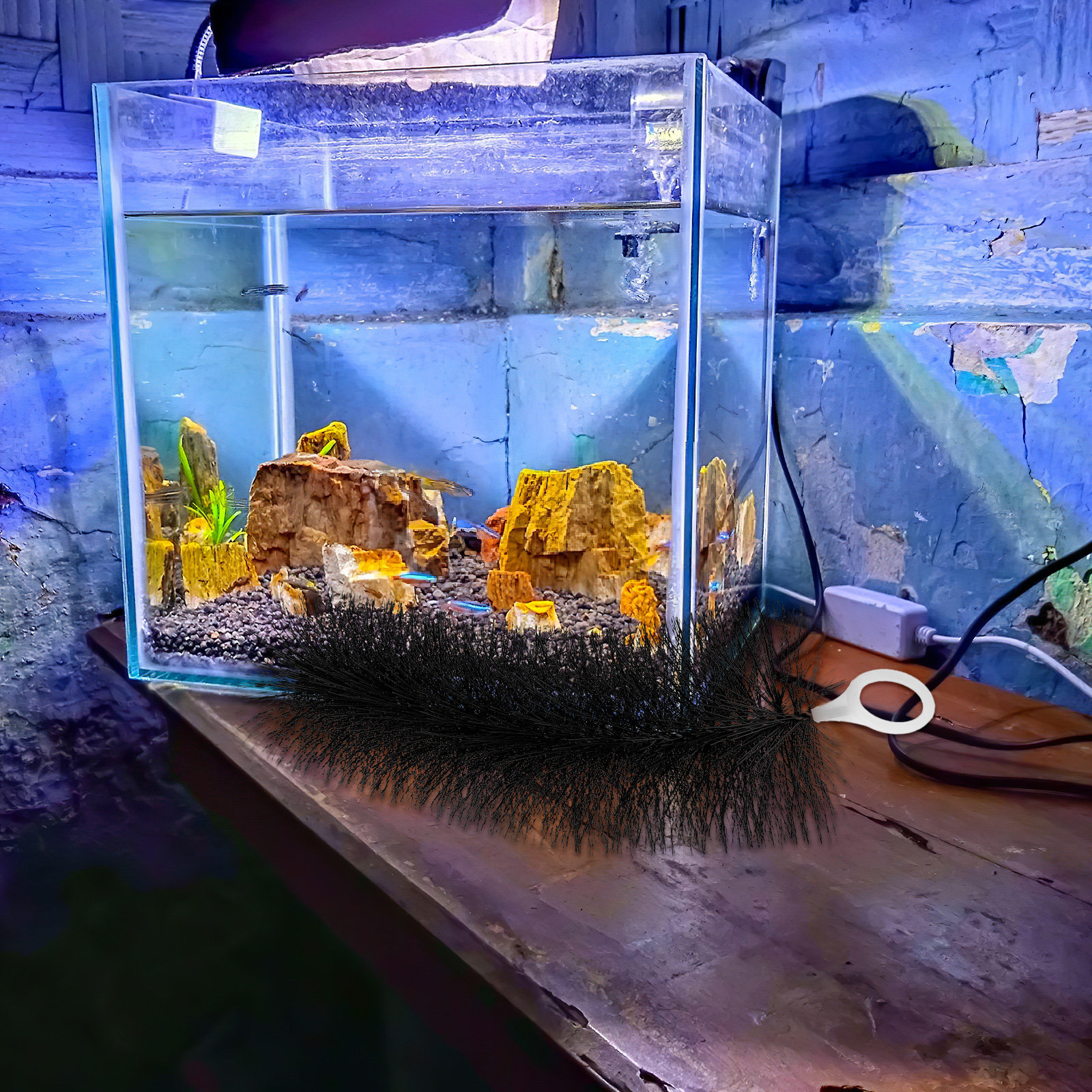 Large Koi Fish Tank Filter Bru - Aquarium Fish Koi reseña y precio