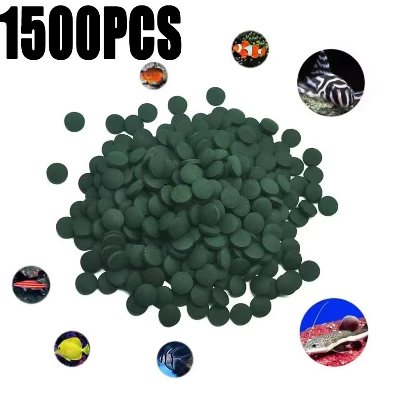 100-1500Pcs High-Purity Spirul - Aquarium Fish Food reseña y precio