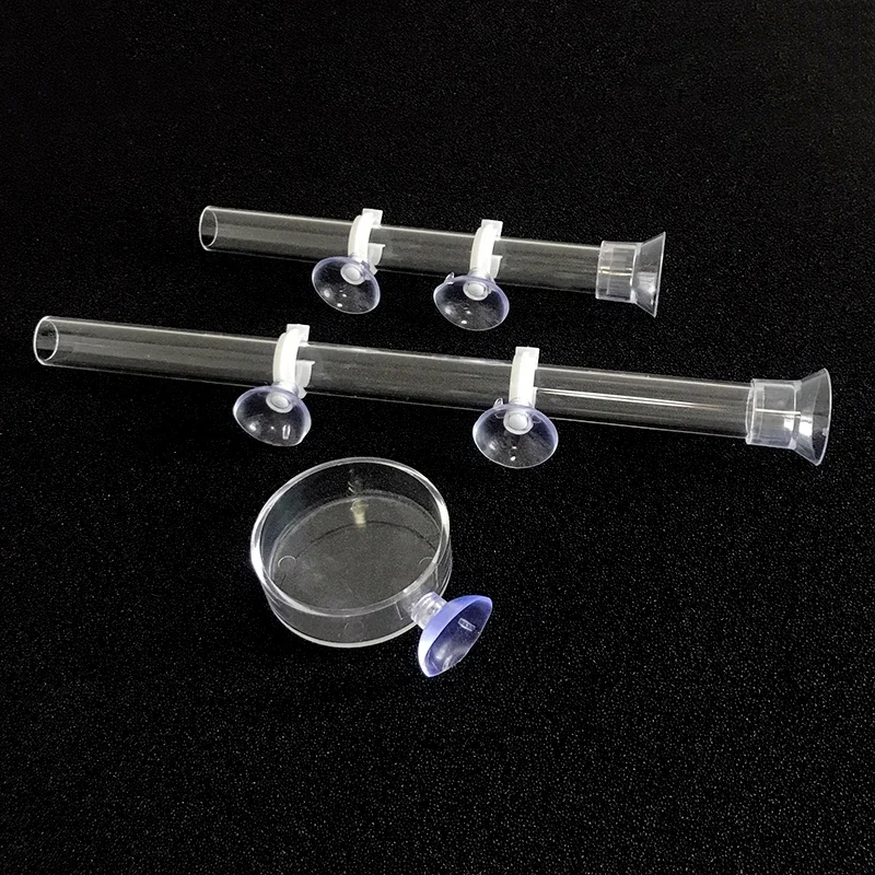 Acrylic Aquarium Feeder Tube D - Aquarium Fish Holiday Food reseña y precio