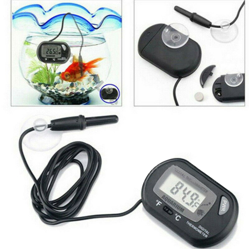 1PC 58*37mm Fish Tank Digital  - Aquarium Fish Yellow reseña y precio