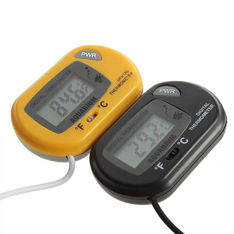 1PC 58*37mm Fish Tank Digital  - Aquarium Fish Yellow reseña y precio