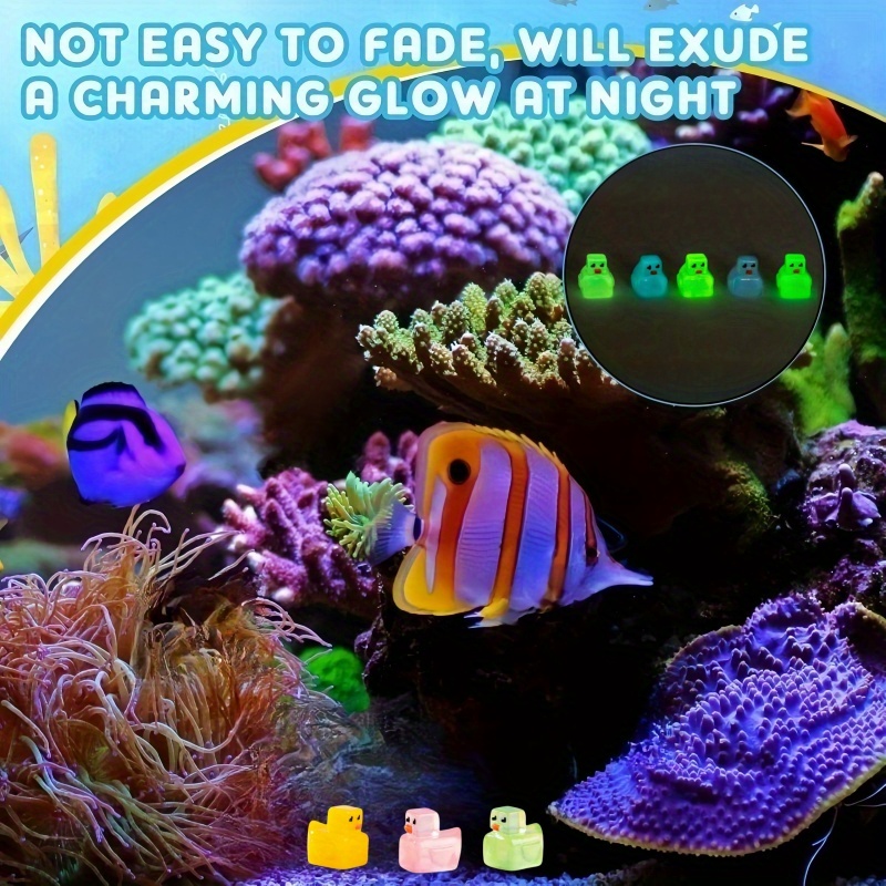 50pc Mini Resin Square Little  - Aquarium Fish Yellow reseña y precio