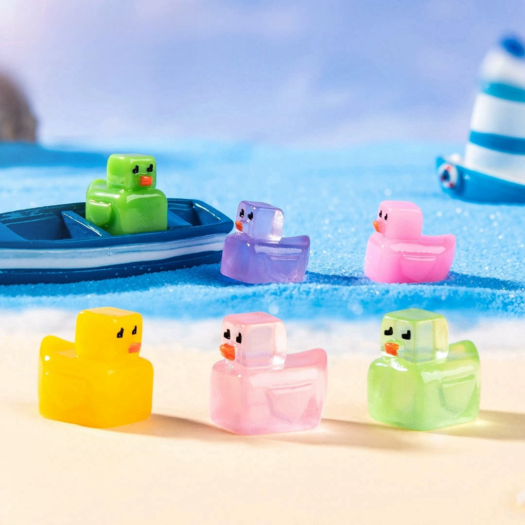 50pc Mini Resin Square Little  - Aquarium Fish Yellow reseña y precio