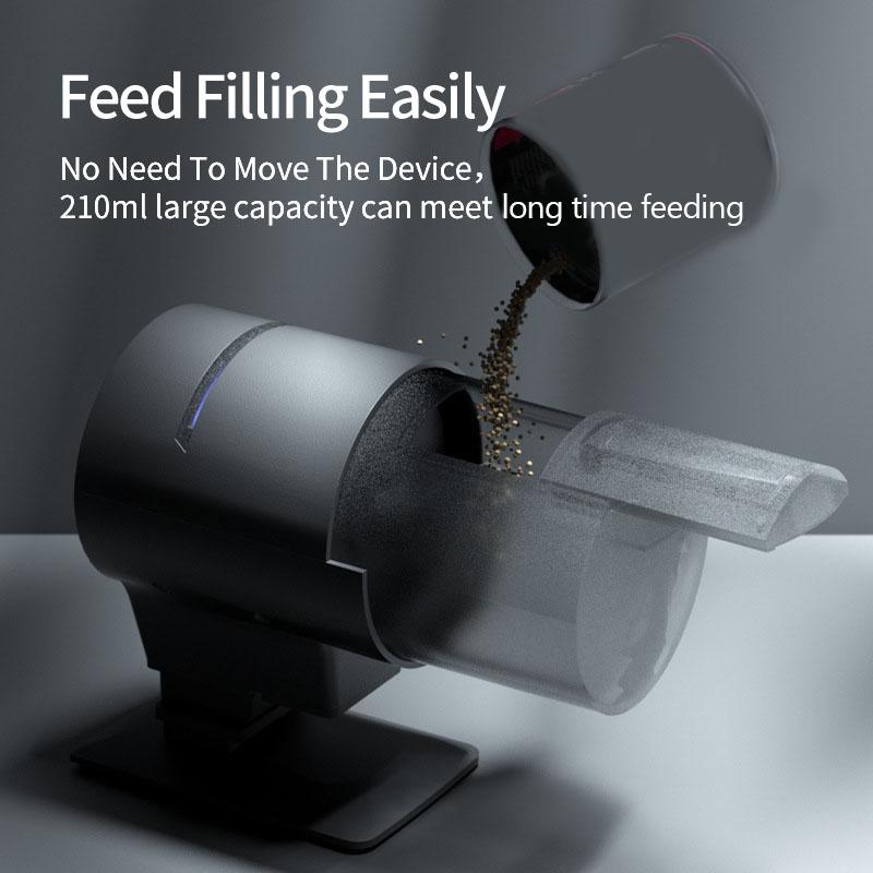 Large Capacity WiFi Automatic  - Aquarium Fish Holiday Food reseña y precio