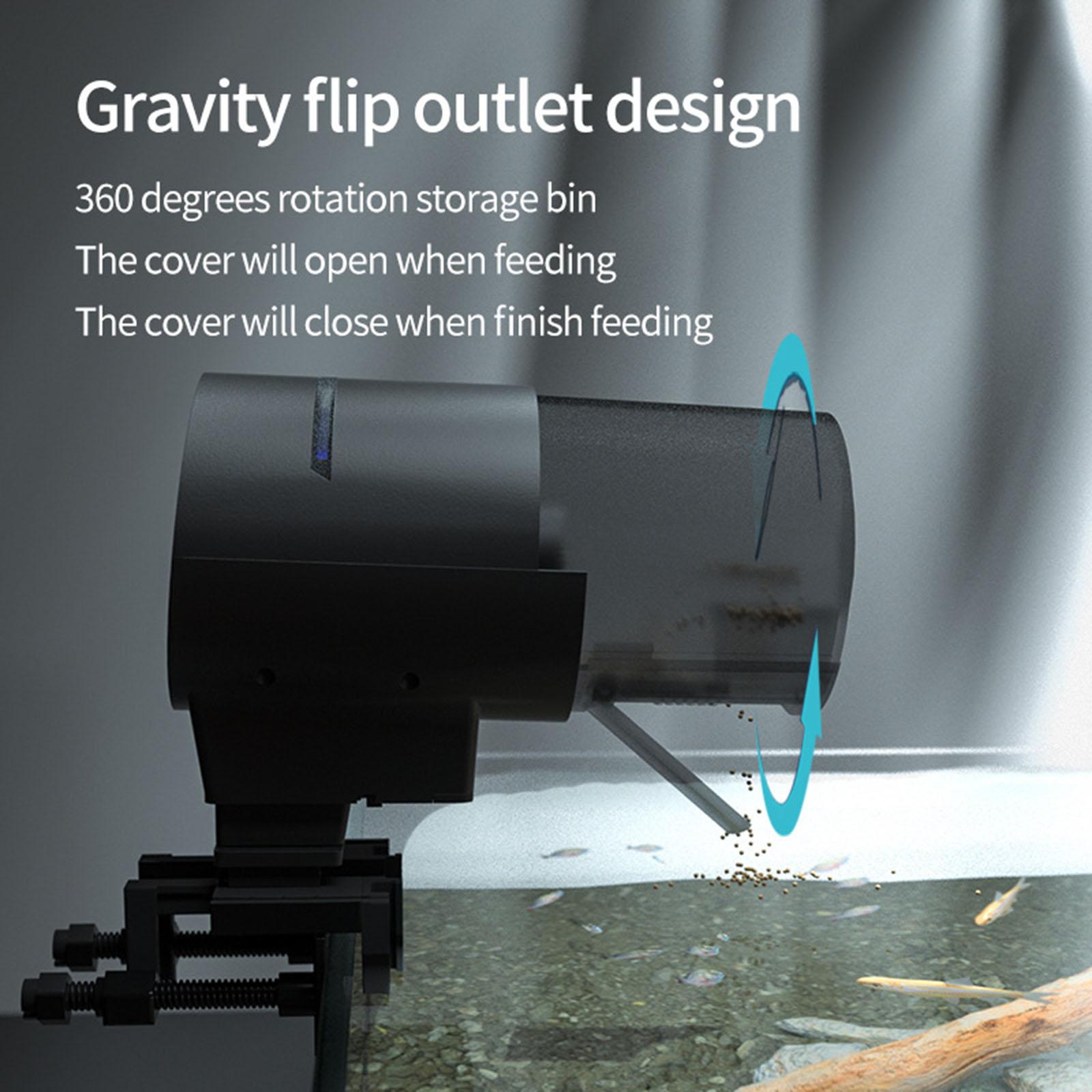 Large Capacity WiFi Automatic  - Aquarium Fish Holiday Food reseña y precio