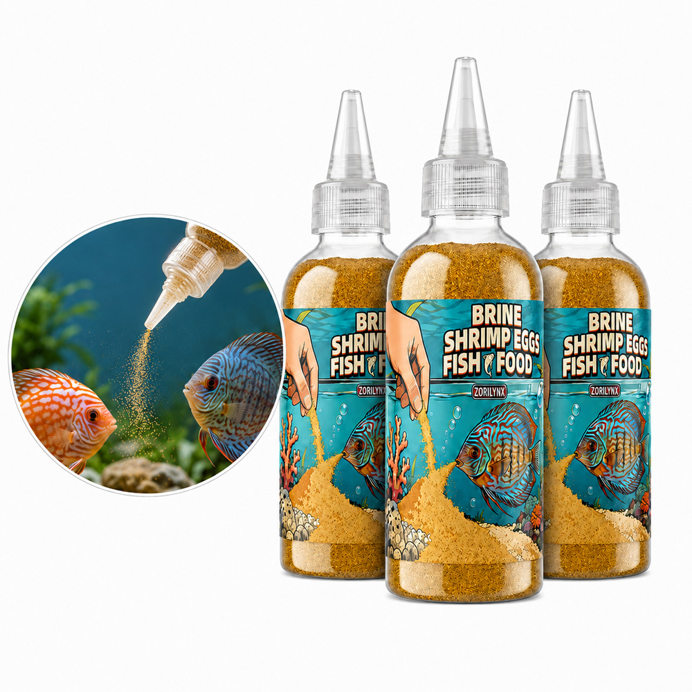 ZORILYNX Decapsulated Brine Sh - Aquarium Fish Holiday Food reseña y precio