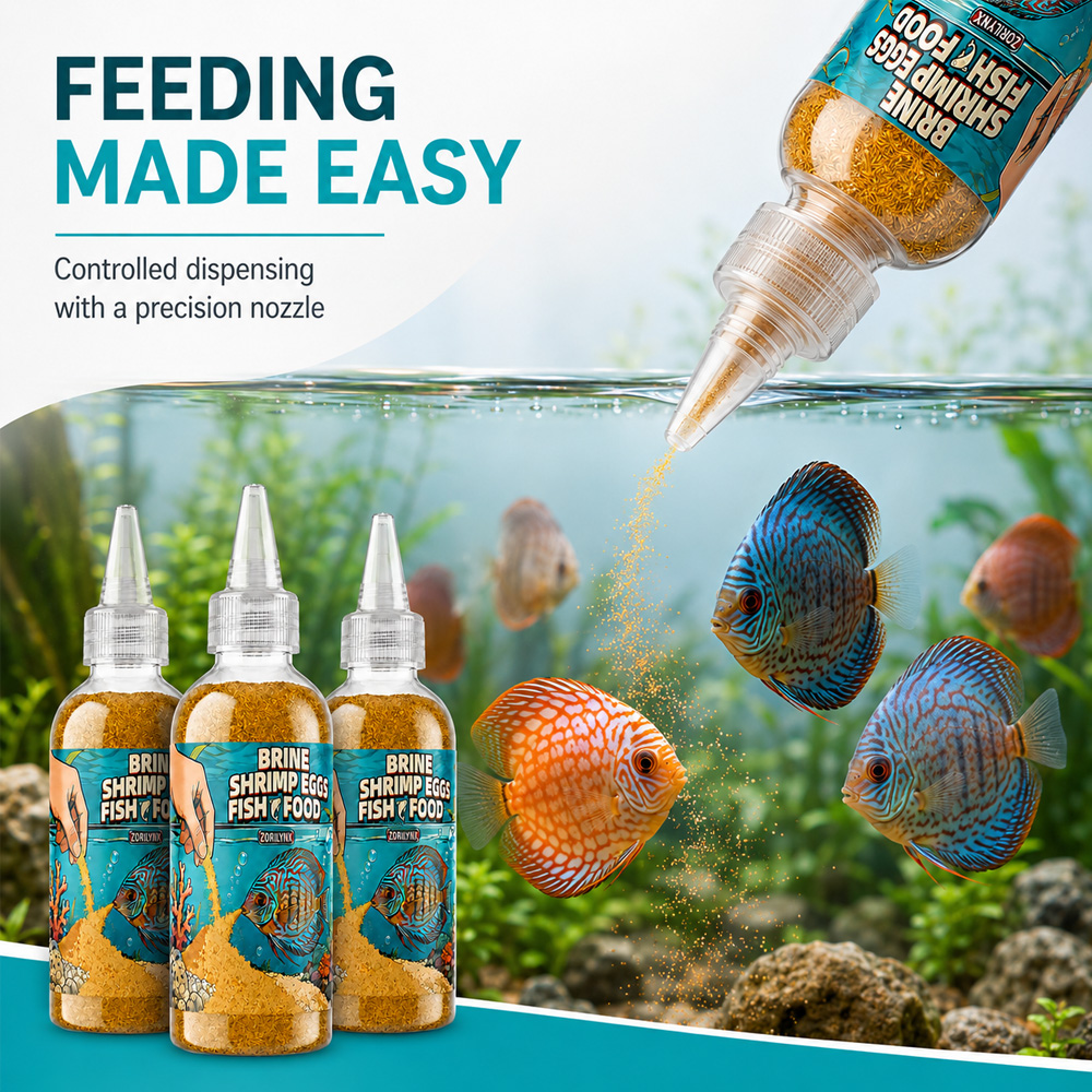 ZORILYNX Decapsulated Brine Sh - Aquarium Fish Holiday Food reseña y precio