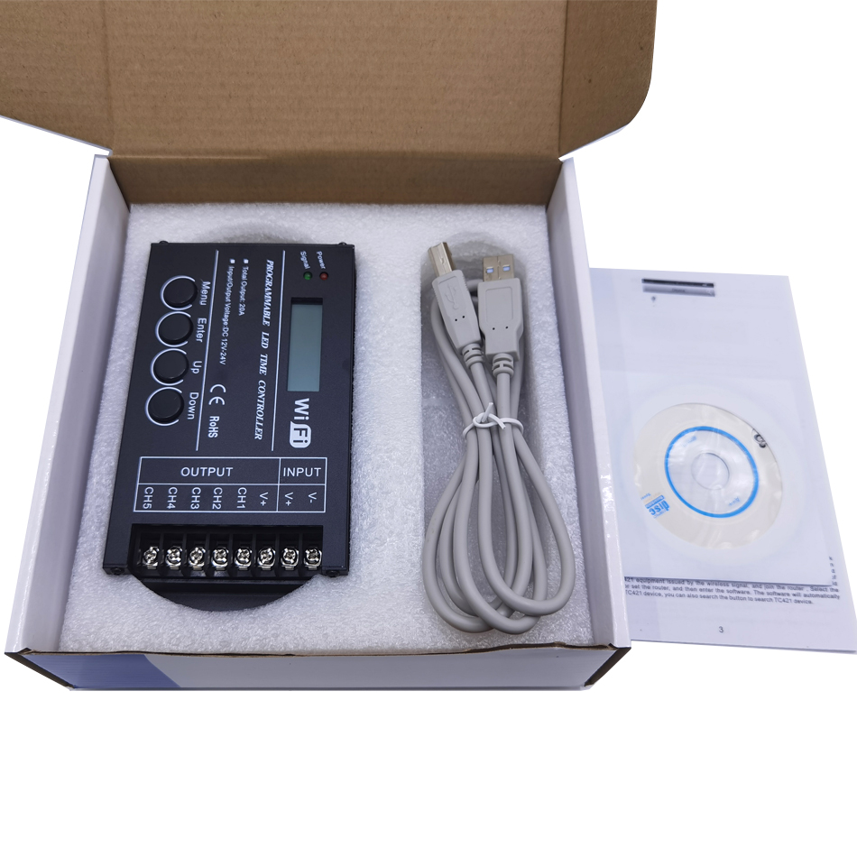 TC420 TC421 WIFI time programm - Aquarium Fish Common reseña y precio