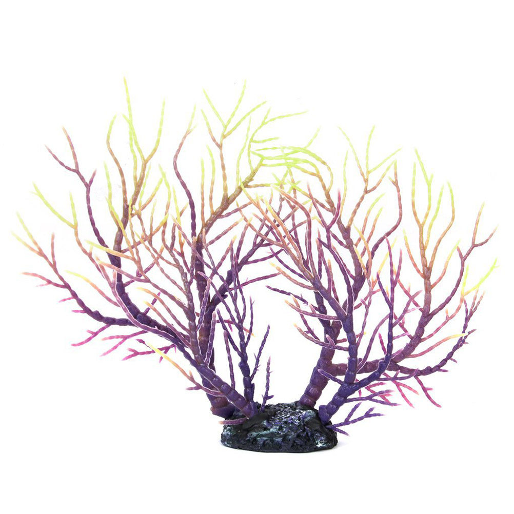 28x20cm Soft Flexible Artifici - Aquarium Fish Yellow reseña y precio