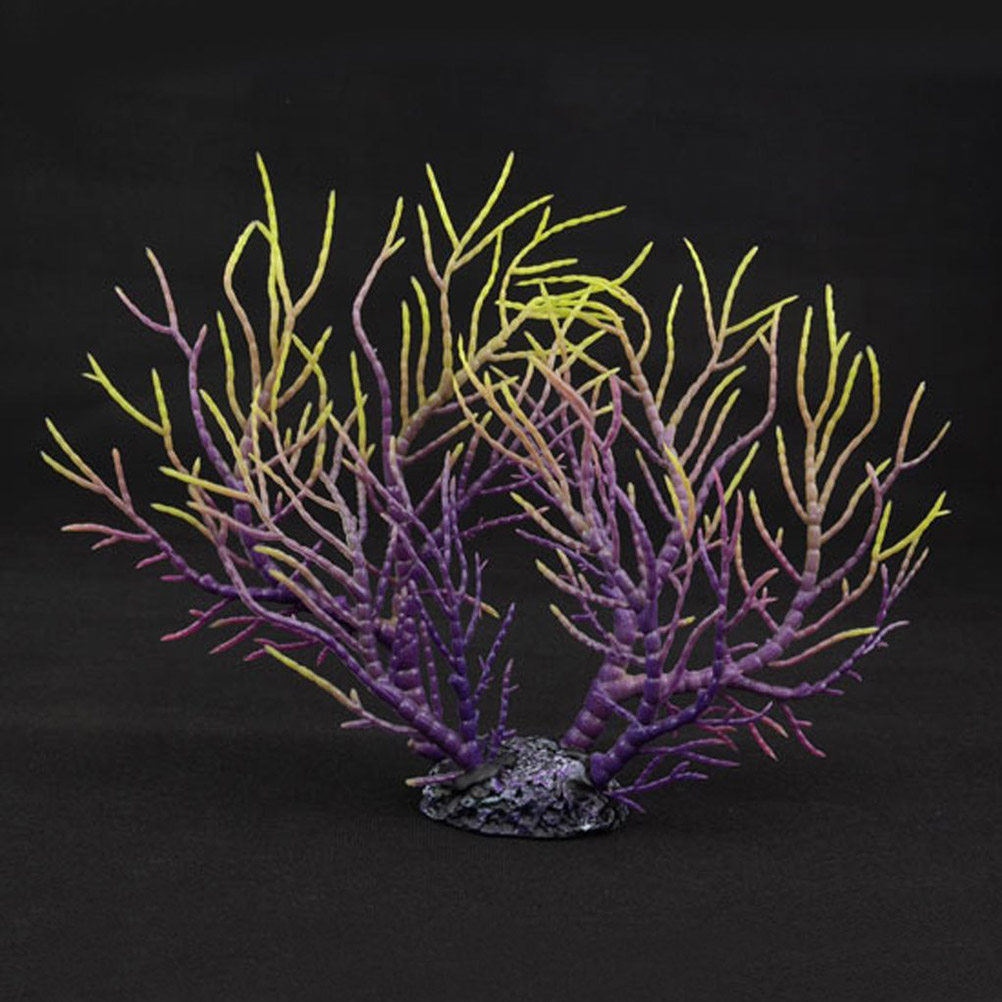 28x20cm Soft Flexible Artifici - Aquarium Fish Yellow reseña y precio